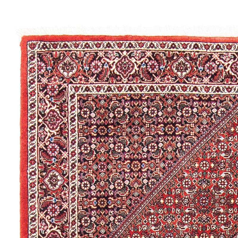 Alfombra persa - Bidjar - 185 x 112 cm - rojo