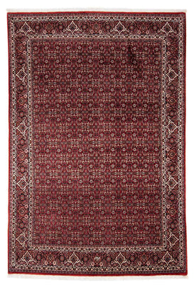 Alfombra persa - Bidjar - 240 x 168 cm - rojo oscuro