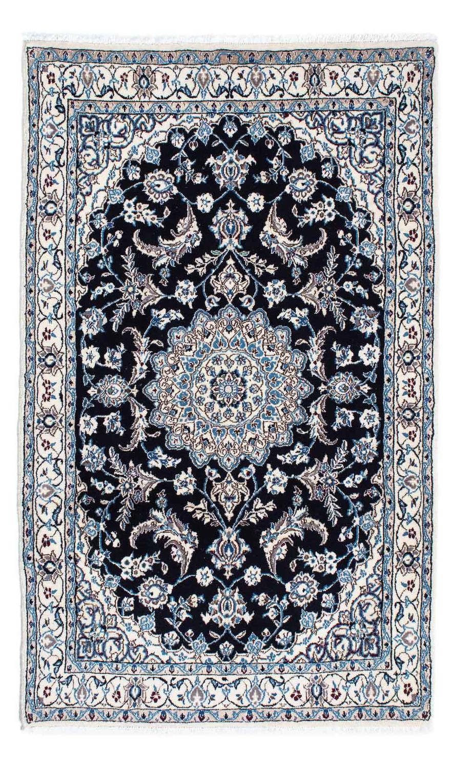 Alfombra de pasillo Alfombra Persa - Nain - Real - 174 x 106 cm - beige