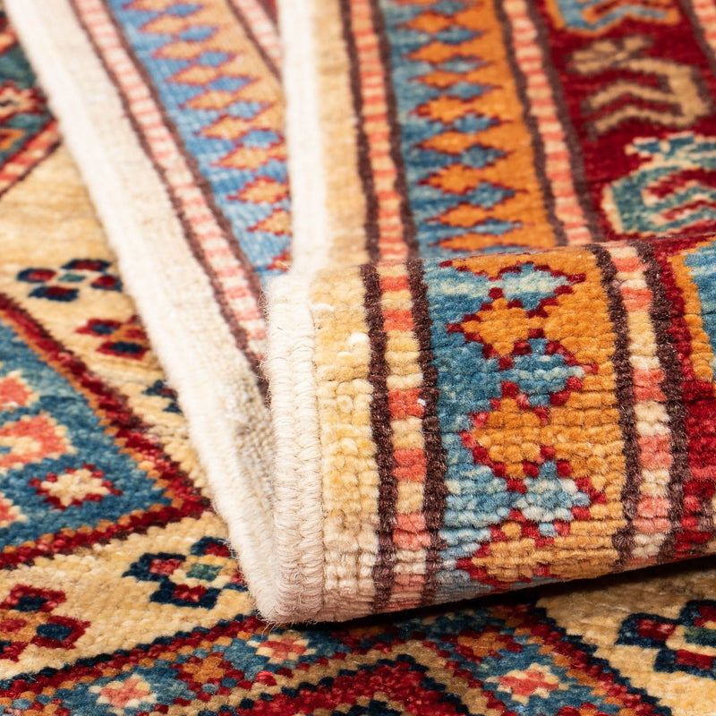 Alfombra de pasillo Alfombra Ziegler - Kazak - 309 x 74 cm - multicolor