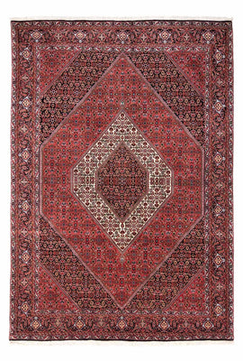 Alfombra persa - Bidjar - 300 x 200 cm - rojo