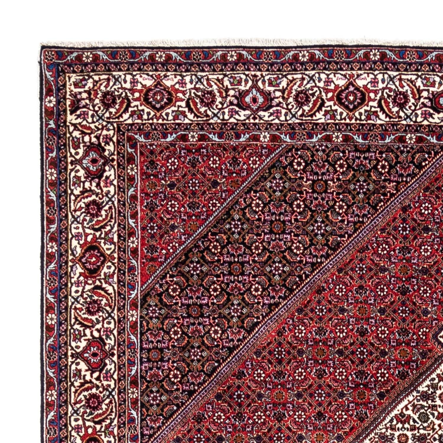 Alfombra persa - Bidjar - 302 x 200 cm - rojo