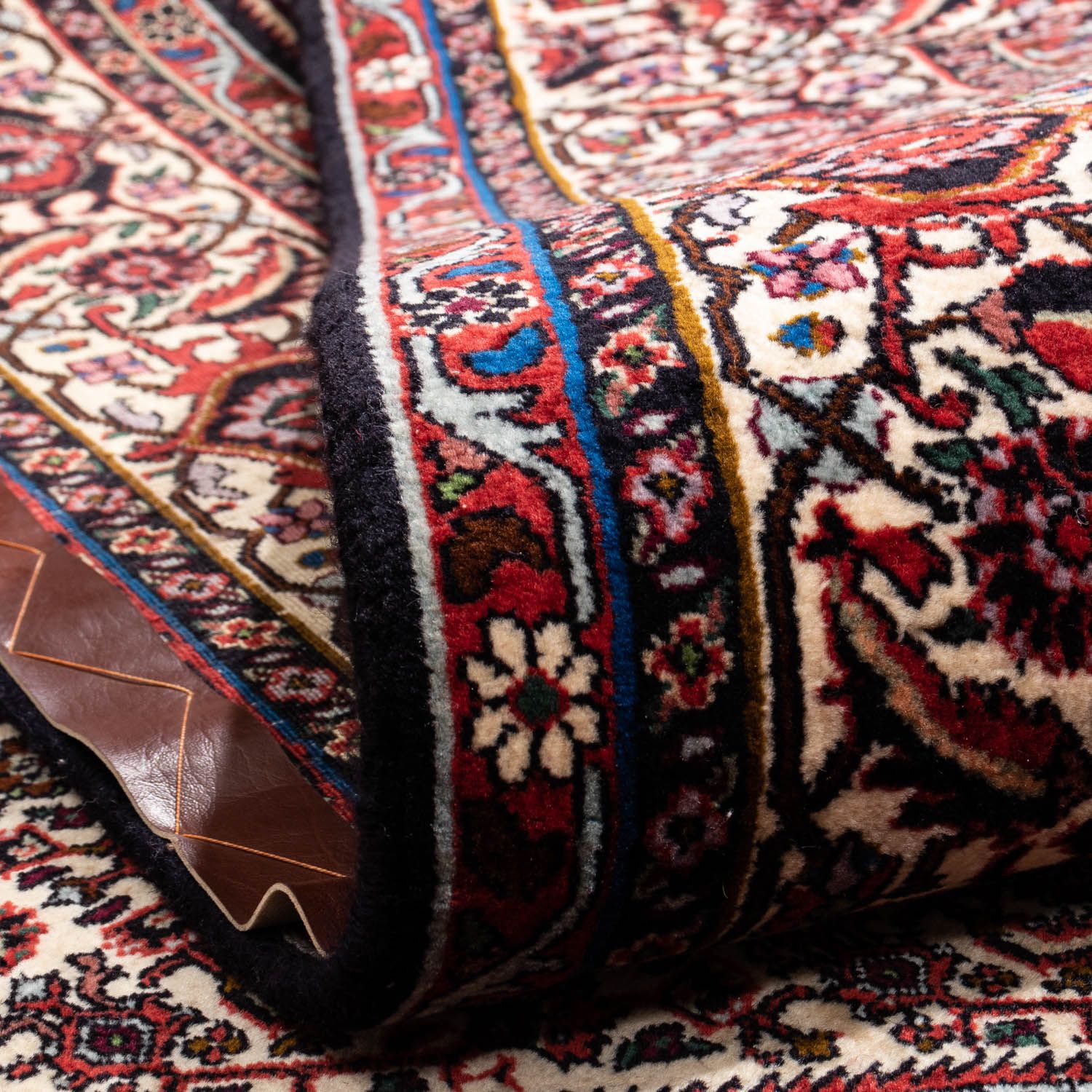 Alfombra persa - Bidjar - 302 x 200 cm - rojo