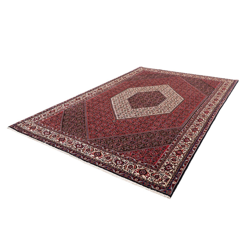 Alfombra persa - Bidjar - 302 x 200 cm - rojo