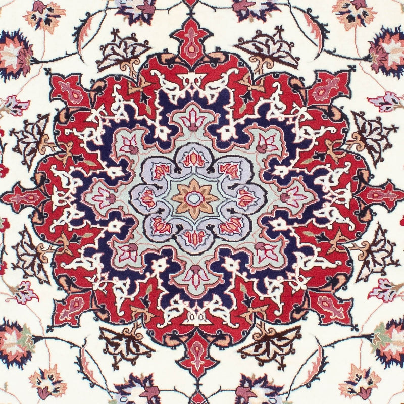 Alfombra Persa - Tabriz - Real - 200 x 154 cm - beige