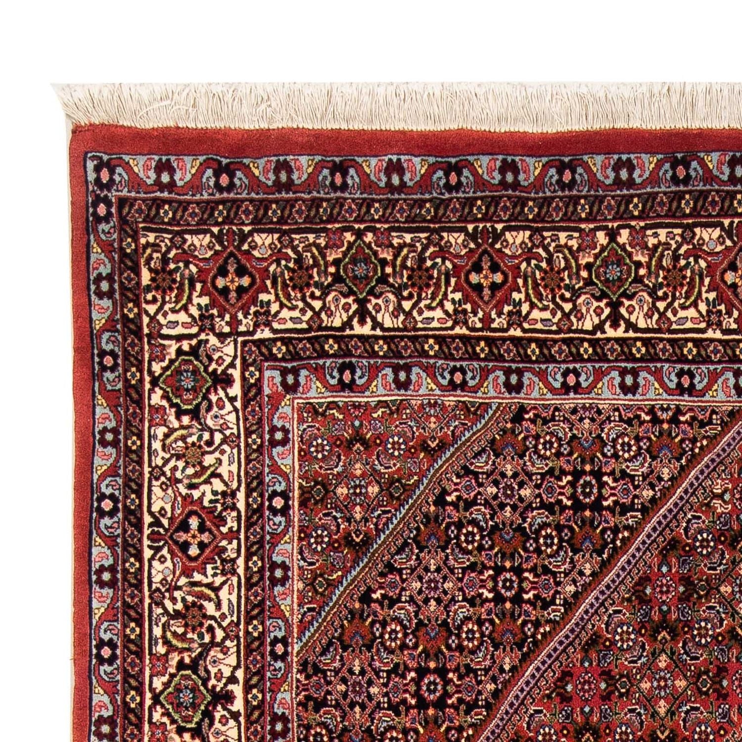 Alfombra persa - Bidjar - 263 x 168 cm - rojo