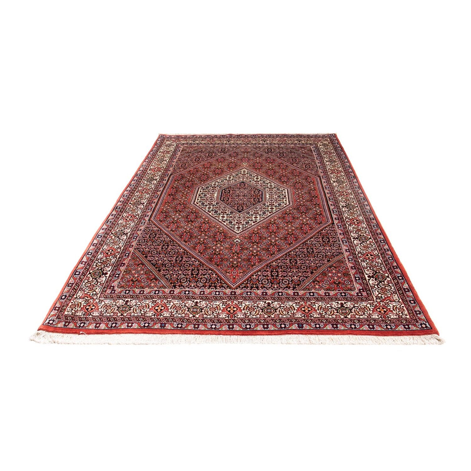Alfombra persa - Bidjar - 263 x 168 cm - rojo