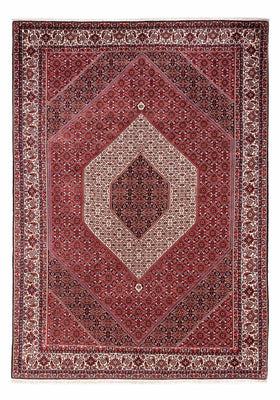Alfombra persa - Bidjar - 360 x 253 cm - rojo