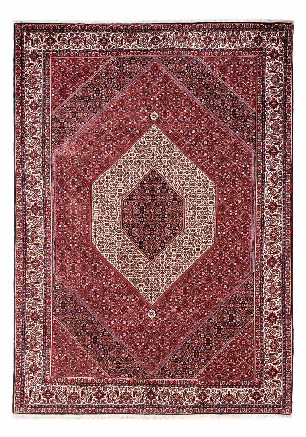 Alfombra persa - Bidjar - 360 x 253 cm - rojo