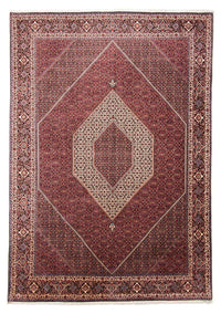 Alfombra persa - Bidjar - 352 x 252 cm - rojo oscuro