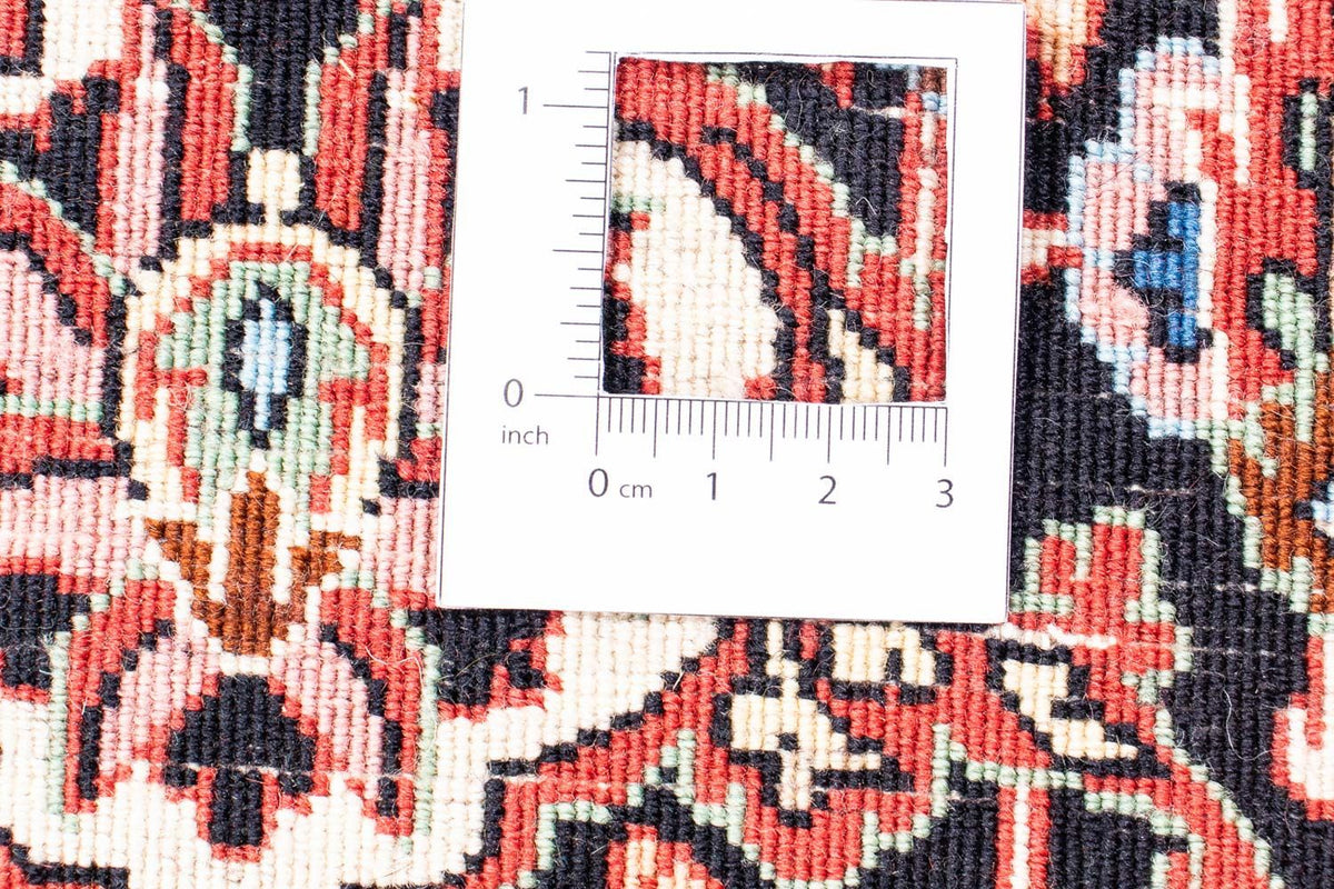 Alfombra persa - Bidjar - 352 x 252 cm - rojo oscuro