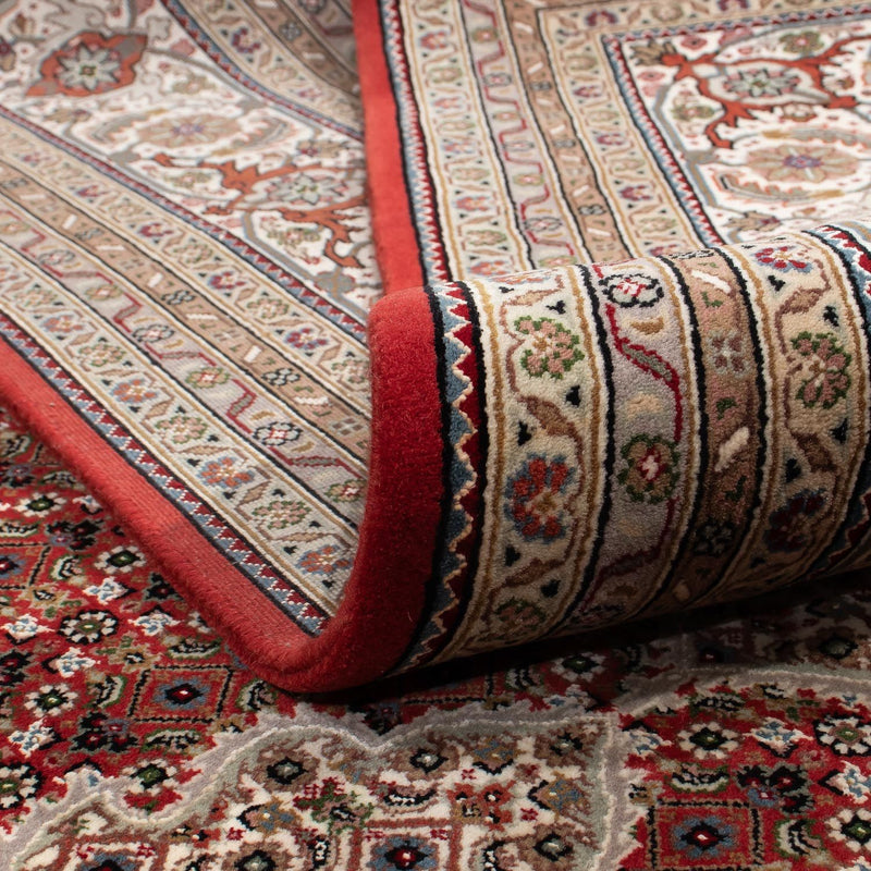 Alfombra persa - Tabriz - 304 x 241 cm - rojo oscuro
