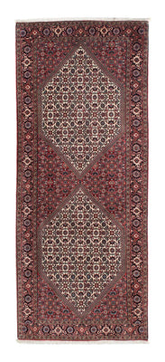 Alfombra de pasillo Alfombra persa - Bidjar - 210 x 87 cm - rojo