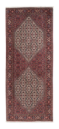 Alfombra de pasillo Alfombra persa - Bidjar - 210 x 87 cm - rojo