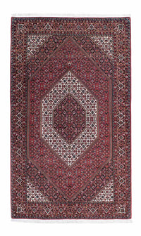 Alfombra persa - Bidjar - 210 x 131 cm - rojo claro