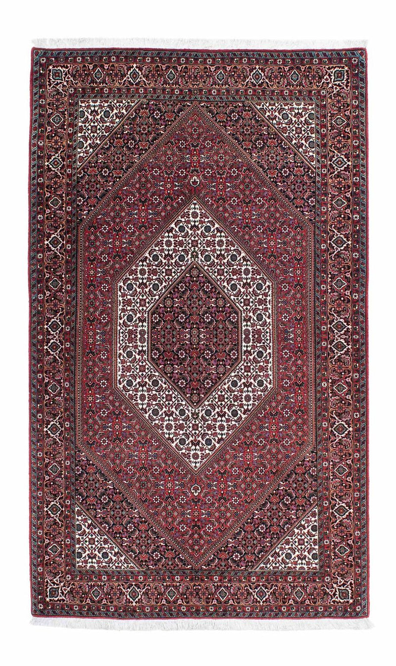 Alfombra persa - Bidjar - 210 x 131 cm - rojo claro