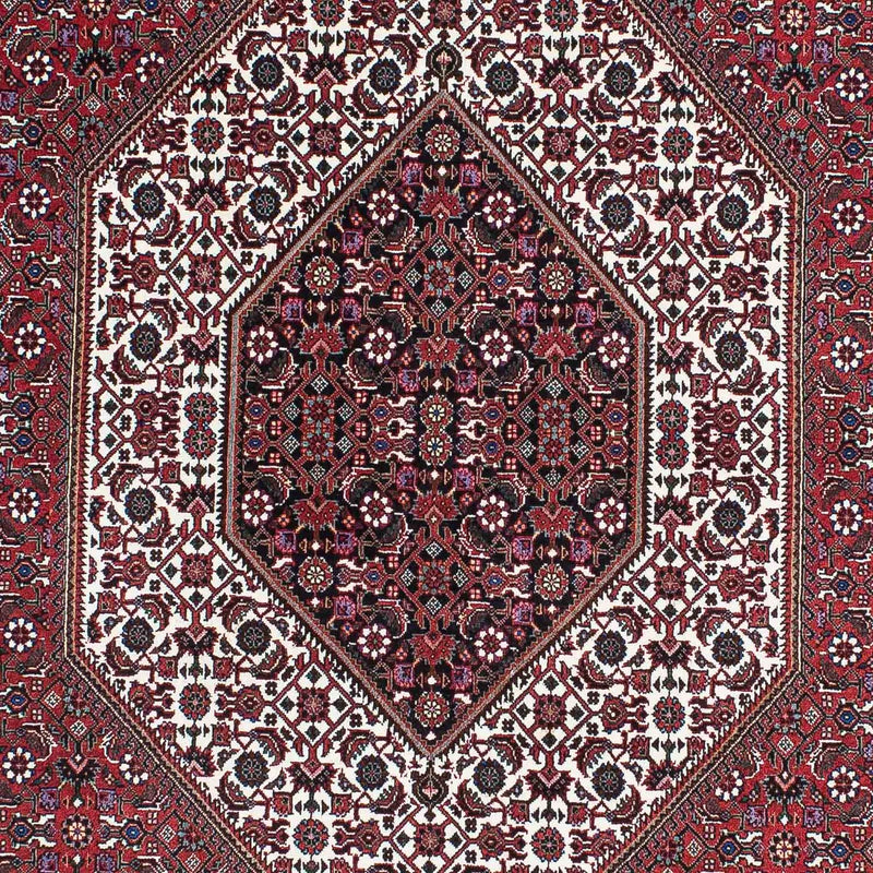 Alfombra persa - Bidjar - 210 x 131 cm - rojo claro