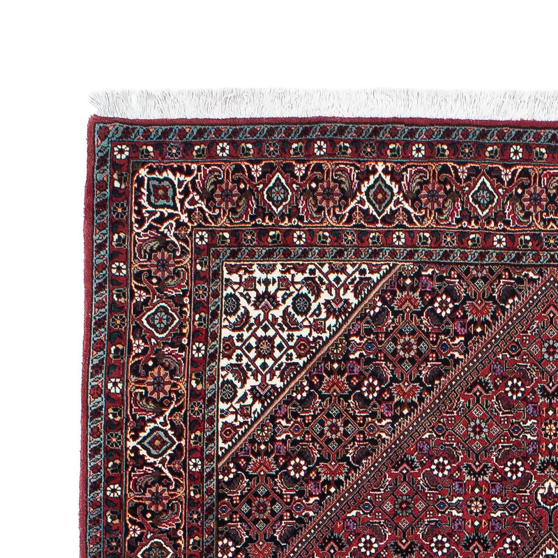 Alfombra persa - Bidjar - 210 x 131 cm - rojo claro