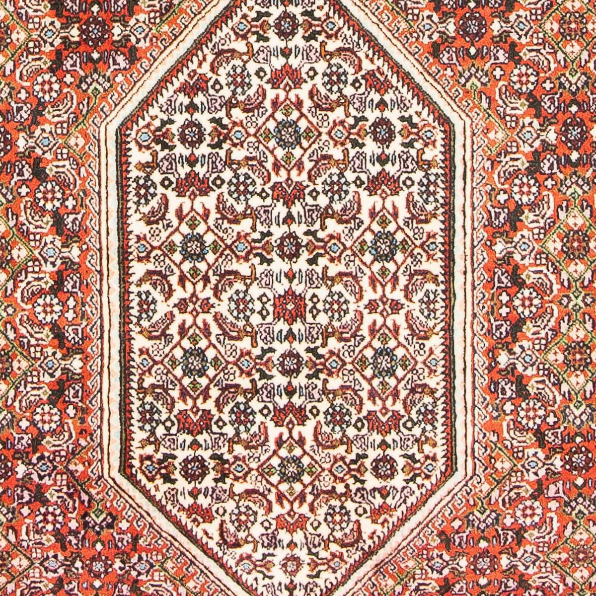 Alfombra persa - Bidjar - 180 x 110 cm - beige