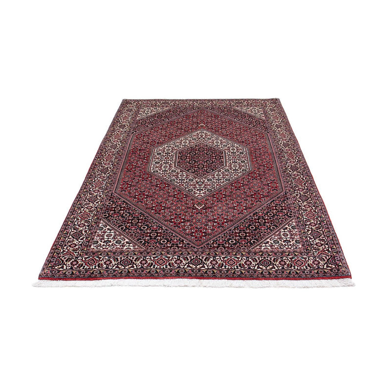 Alfombra persa - Bidjar - 210 x 135 cm - rojo claro