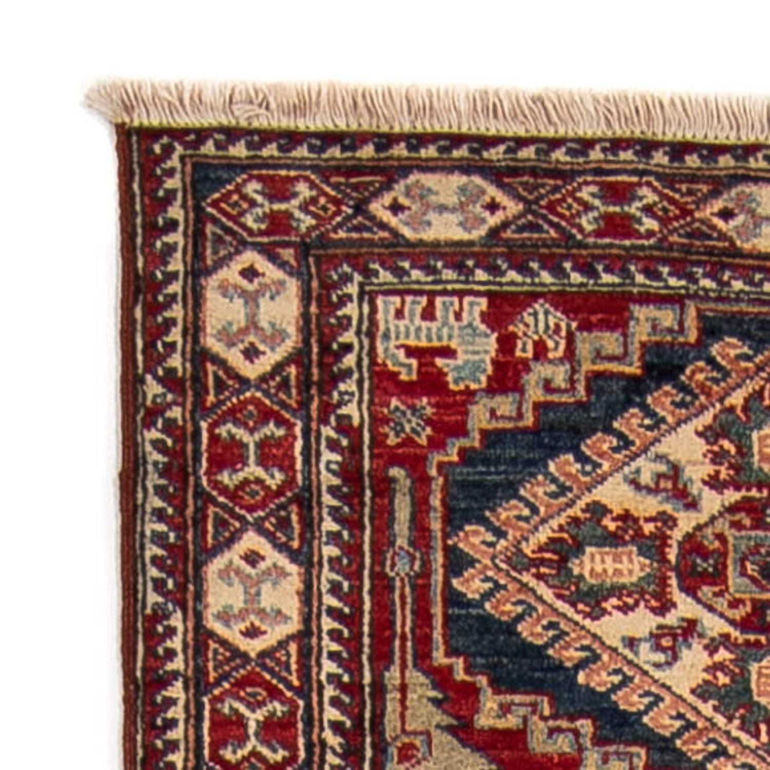 Alfombra de pasillo Alfombra Ziegler - Kazak - 300 x 76 cm - rojo oscuro