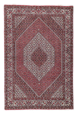 Alfombra persa - Bidjar - 220 x 142 cm - rojo