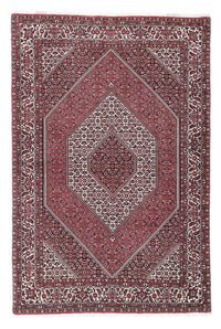 Alfombra persa - Bidjar - 220 x 142 cm - rojo