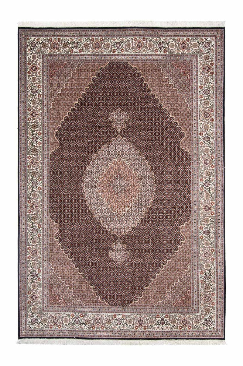 Alfombra persa - Tabriz - 308 x 200 cm - azul oscuro