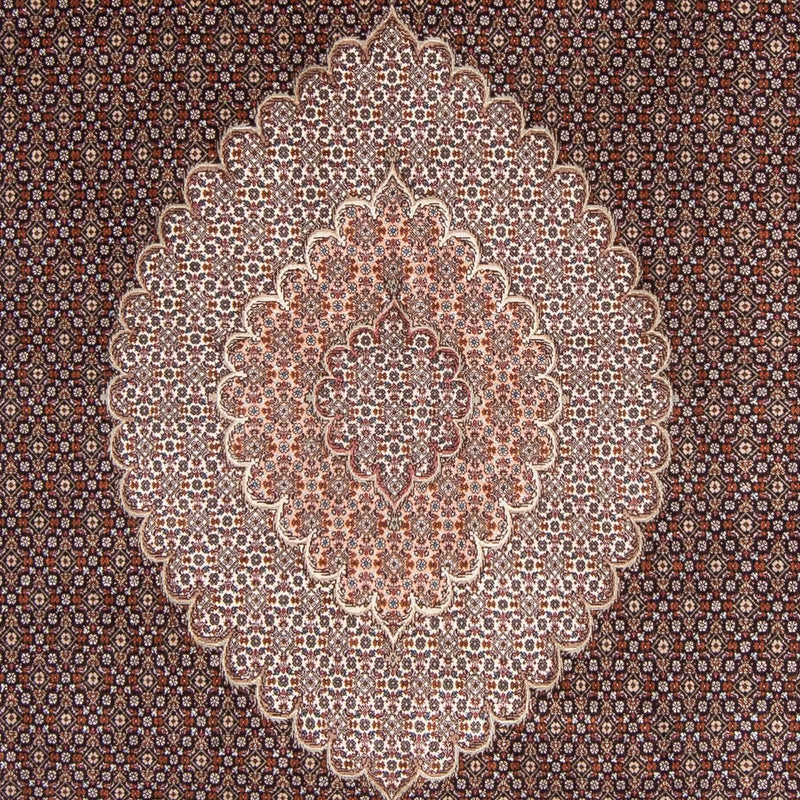 Alfombra persa - Tabriz - 308 x 200 cm - azul oscuro