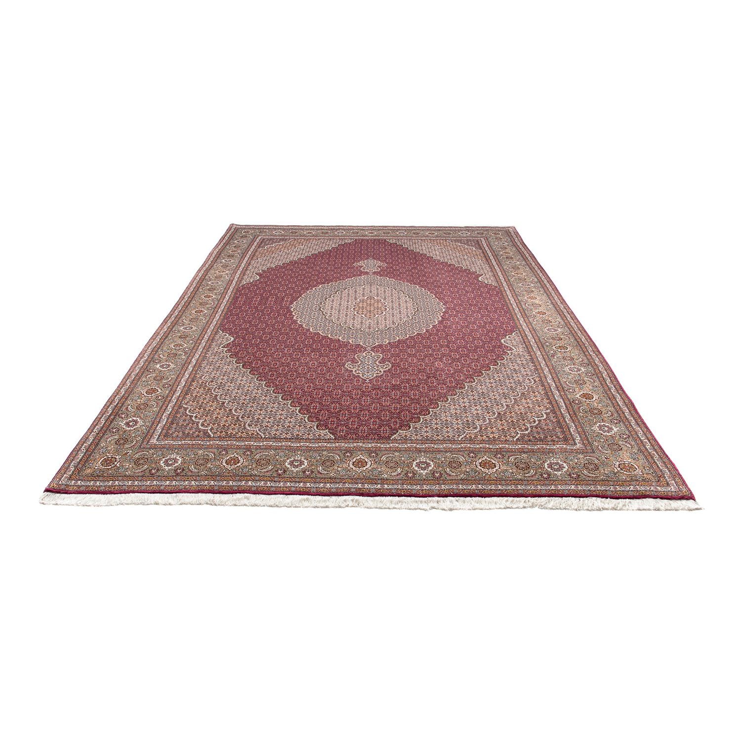 Alfombra persa - Tabriz - 295 x 202 cm - rojo