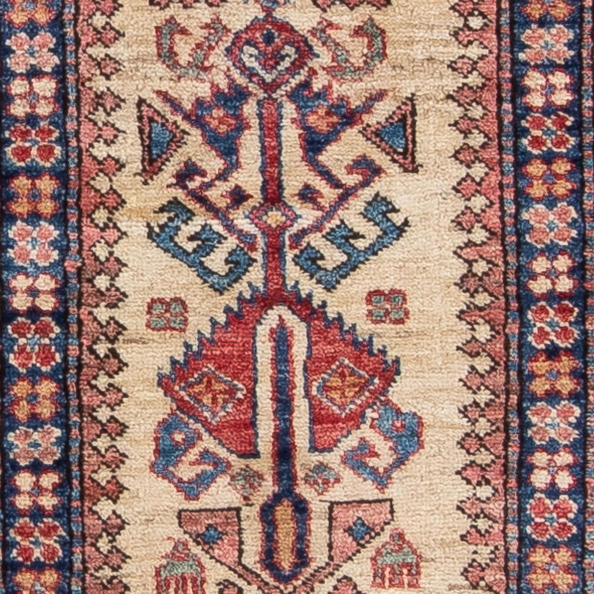 Alfombra de pasillo Alfombra Ziegler - Kazak - 309 x 70 cm - multicolor