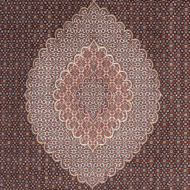 Alfombra persa - Tabriz - 308 x 200 cm - azul oscuro