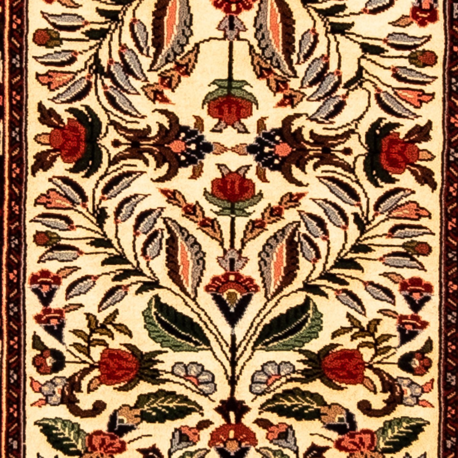 Alfombra de pasillo Alfombra persa - Bidjar - 289 x 57 cm - beige
