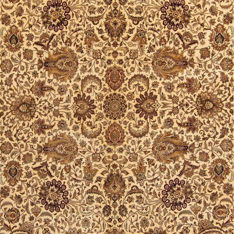 Alfombra Vintage - 433 x 306 cm - marrón claro