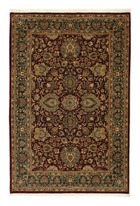 Alfombra de seda - Hereke seda - Prima - 187 x 125 cm - rojo
