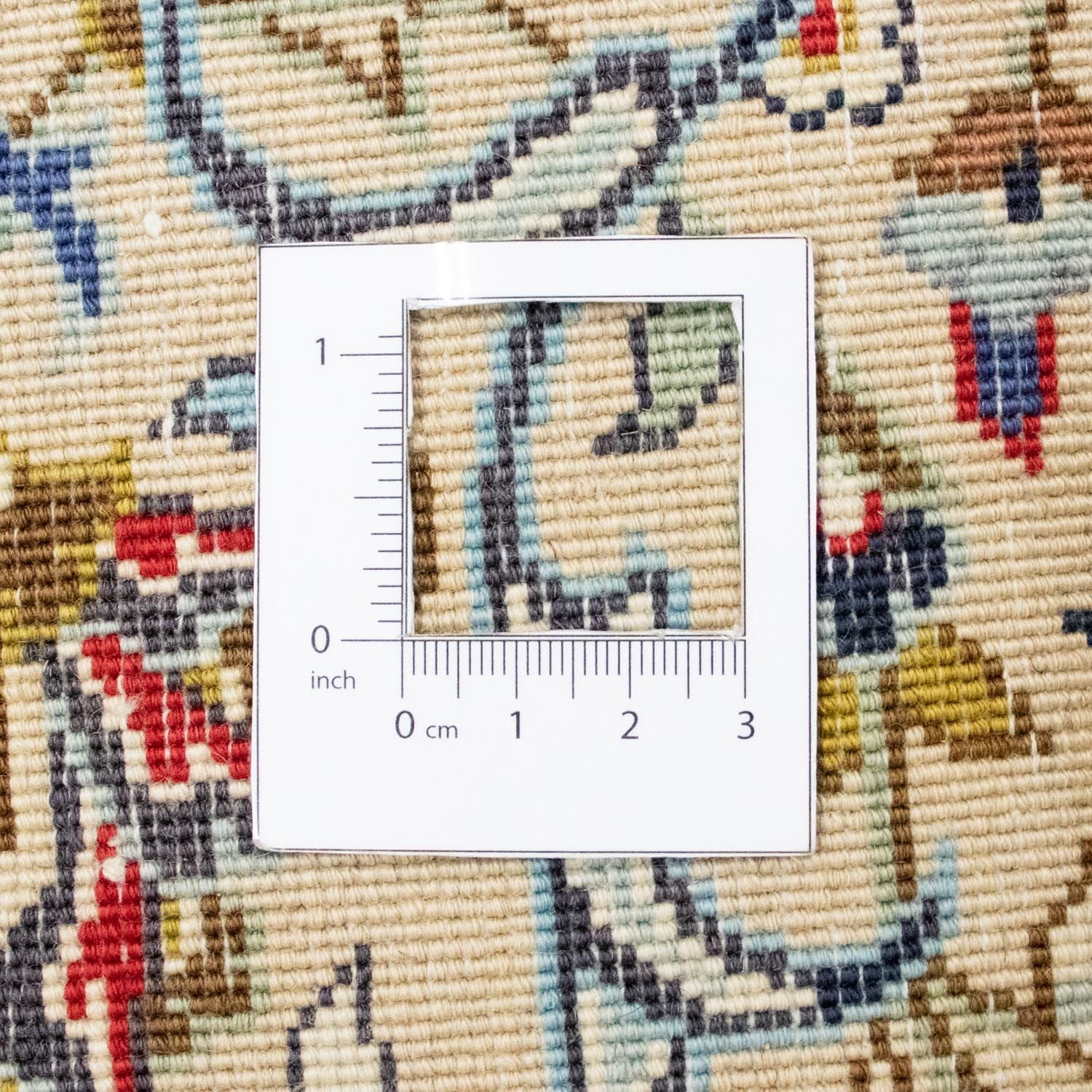Alfombra persa - Keshan - 216 x 142 cm - beige