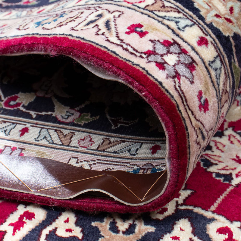 Alfombra Persa - Tabriz - Real - 290 x 203 cm - rojo oscuro