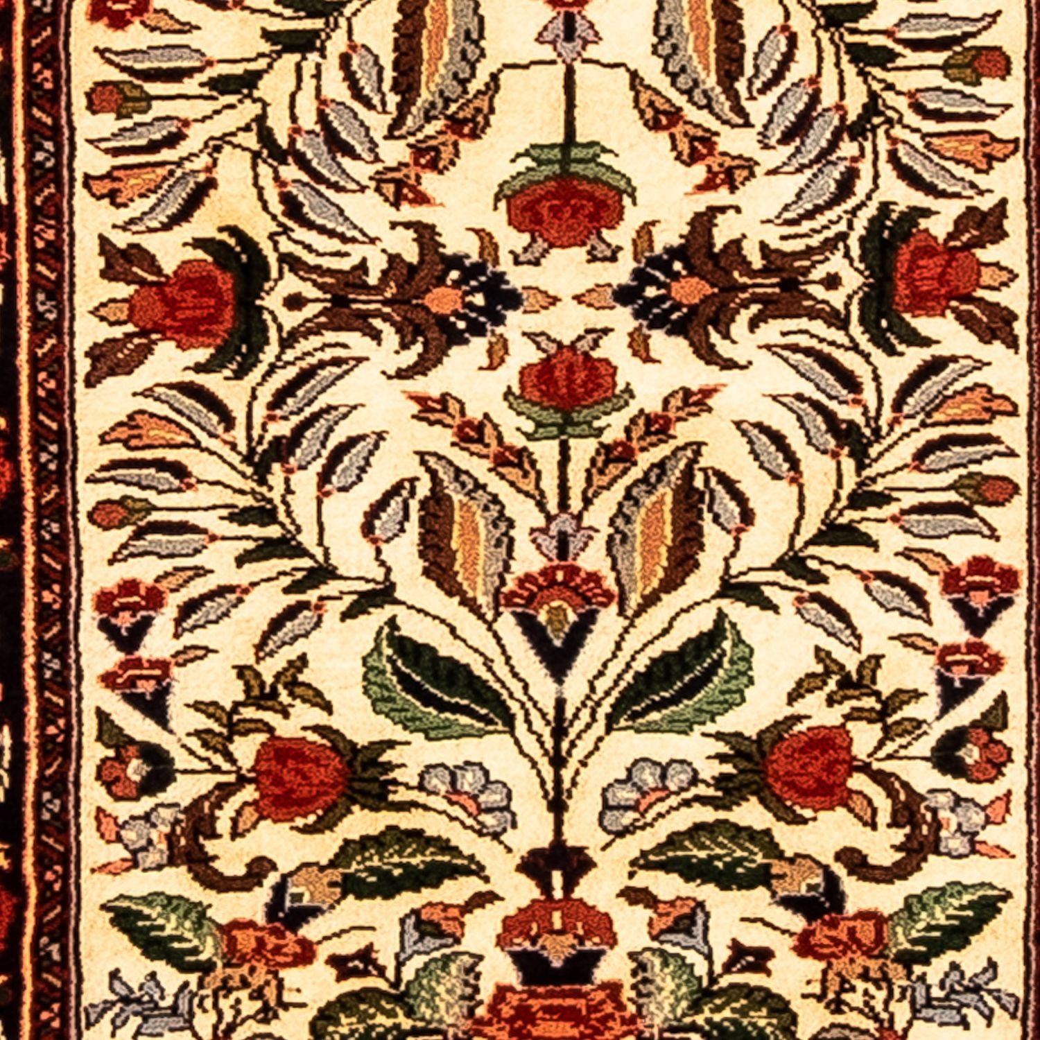 Alfombra de pasillo Alfombra persa - Bidjar - 289 x 56 cm - beige