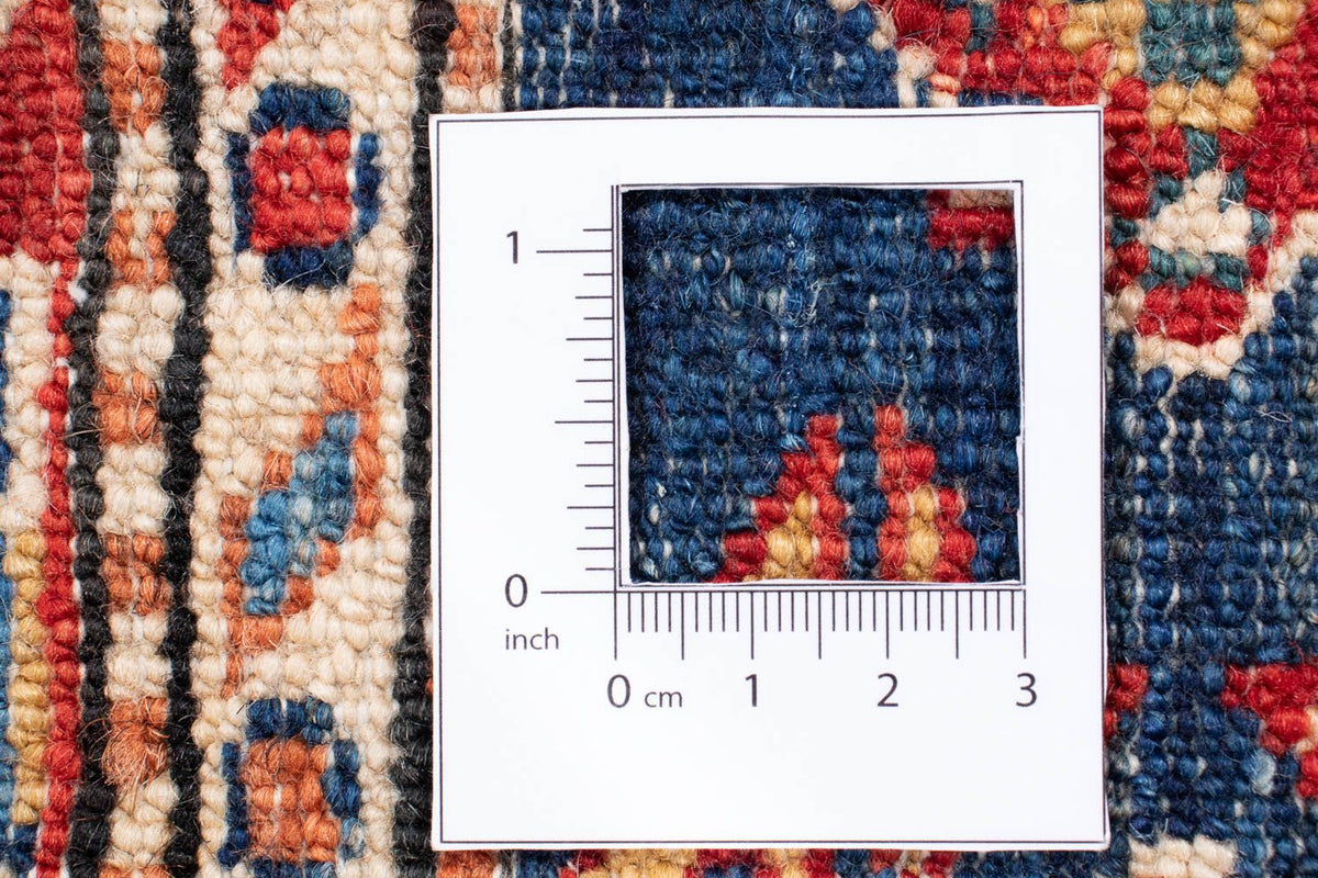Alfombra de pasillo Alfombra Ziegler - Kazak - 258 x 74 cm - azul oscuro