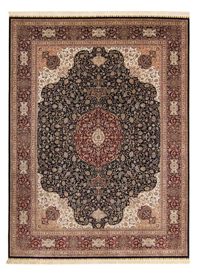 Alfombra oriental - Hereke - 370 x 276 cm - rojo oscuro