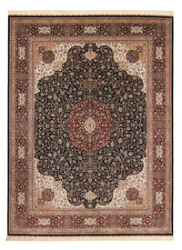 Alfombra oriental - Hereke - 370 x 276 cm - rojo oscuro