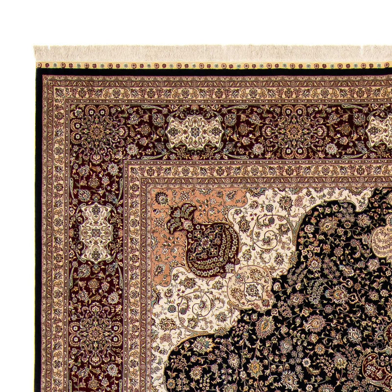 Alfombra oriental - Hereke - 370 x 276 cm - rojo oscuro