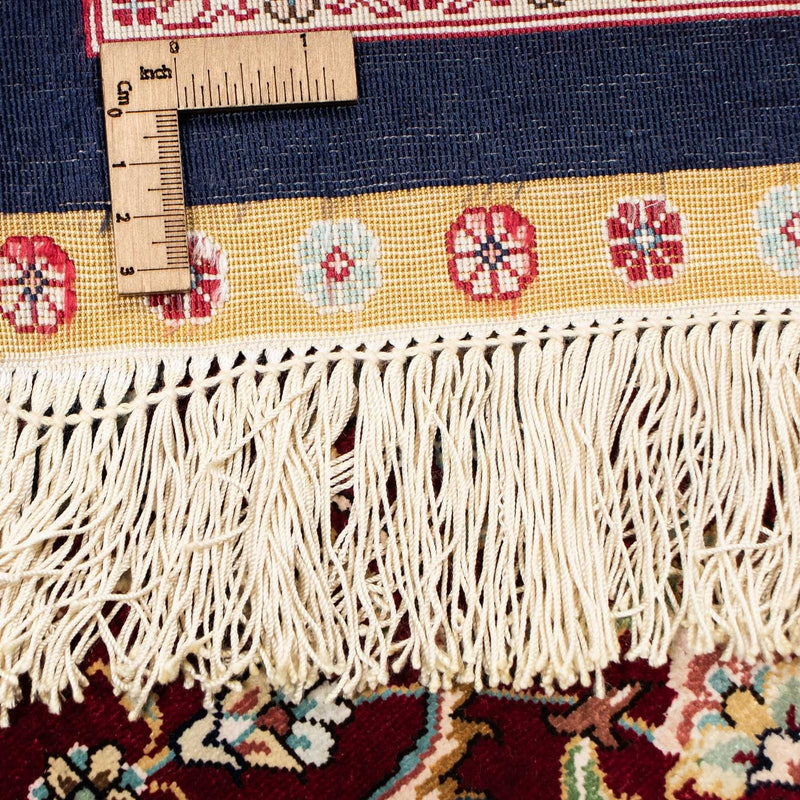 Alfombra oriental - Hereke - 370 x 276 cm - rojo oscuro