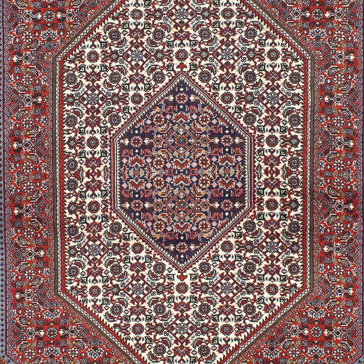 Alfombra persa - Bidjar - 205 x 138 cm - multicolor