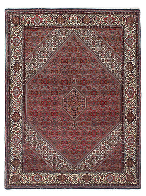Alfombra persa - Bidjar - 188 x 140 cm - óxido