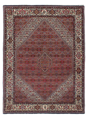 Alfombra persa - Bidjar - 188 x 140 cm - óxido