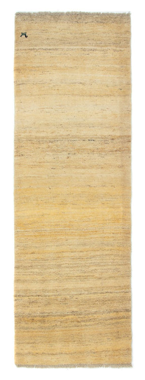Alfombra de pasillo Alfombra Gabbeh - Persa - 277 x 93 cm - beige