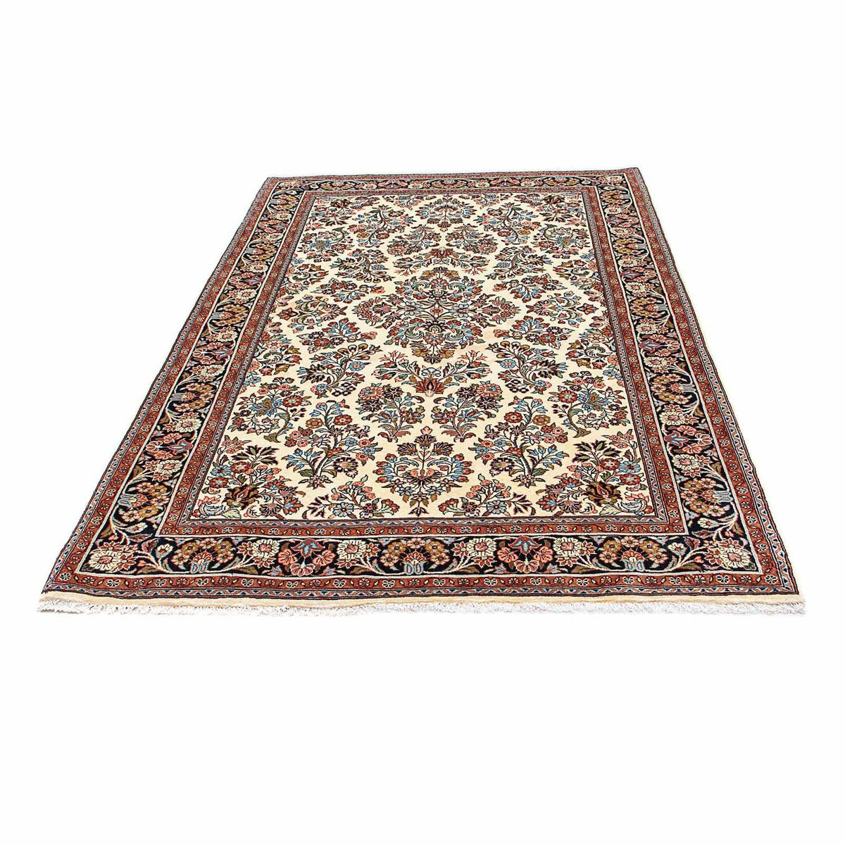 Alfombra persa - Bidjar - 203 x 138 cm - beige