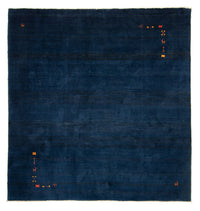 Alfombra Gabbeh - Persa cuadrado  - 295 x 278 cm - azul oscuro