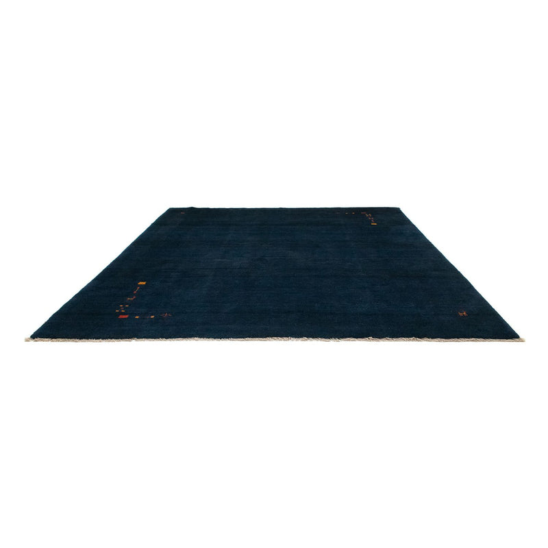 Alfombra Gabbeh - Persa cuadrado  - 295 x 278 cm - azul oscuro